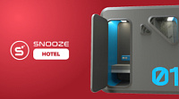 Snooze Hotel - сайт для сети капсульных отелей
